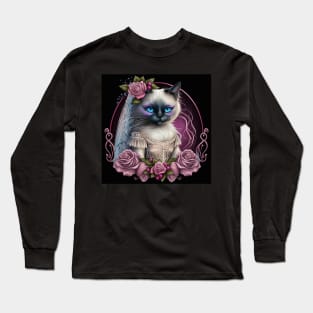 Gothic Doll Ragdoll Cat Long Sleeve T-Shirt